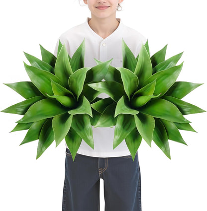 Botanical Artificial Blue Agave Plant Home Decor Arrangement