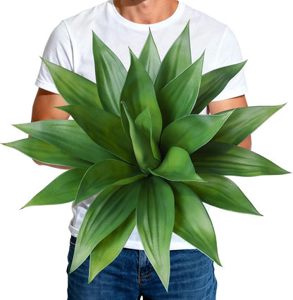 Serene Large Artificial Agave Succulent Home Decor Collection