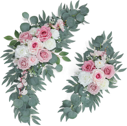 Deluxe Dusty Rose Wedding Arch Home Decor Assortment