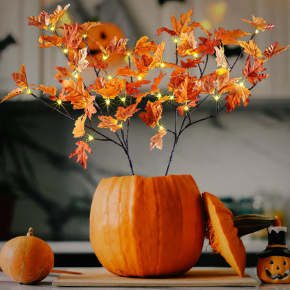 Botanical Artificial Illuminated Maple Led Home Decor Selection