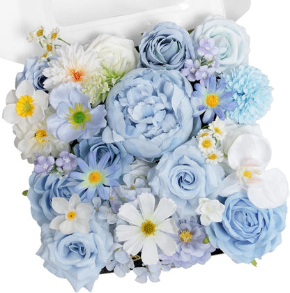 Rustic Artificial Multi Flower Mixed Indoor Decor Selection