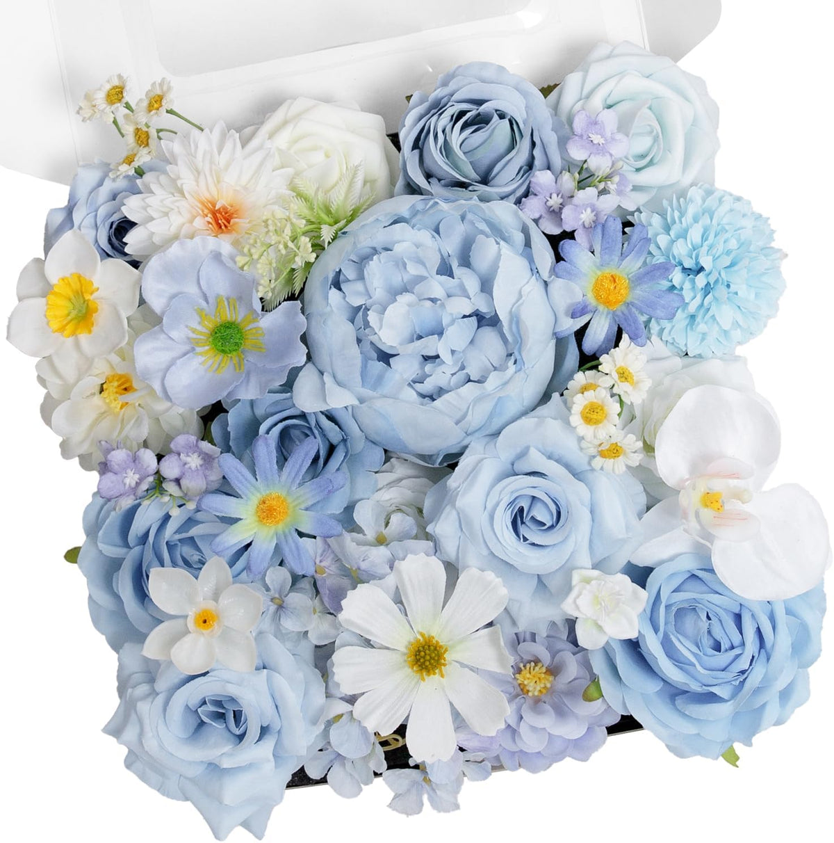 Rustic Artificial Multi Flower Mixed Indoor Decor Selection