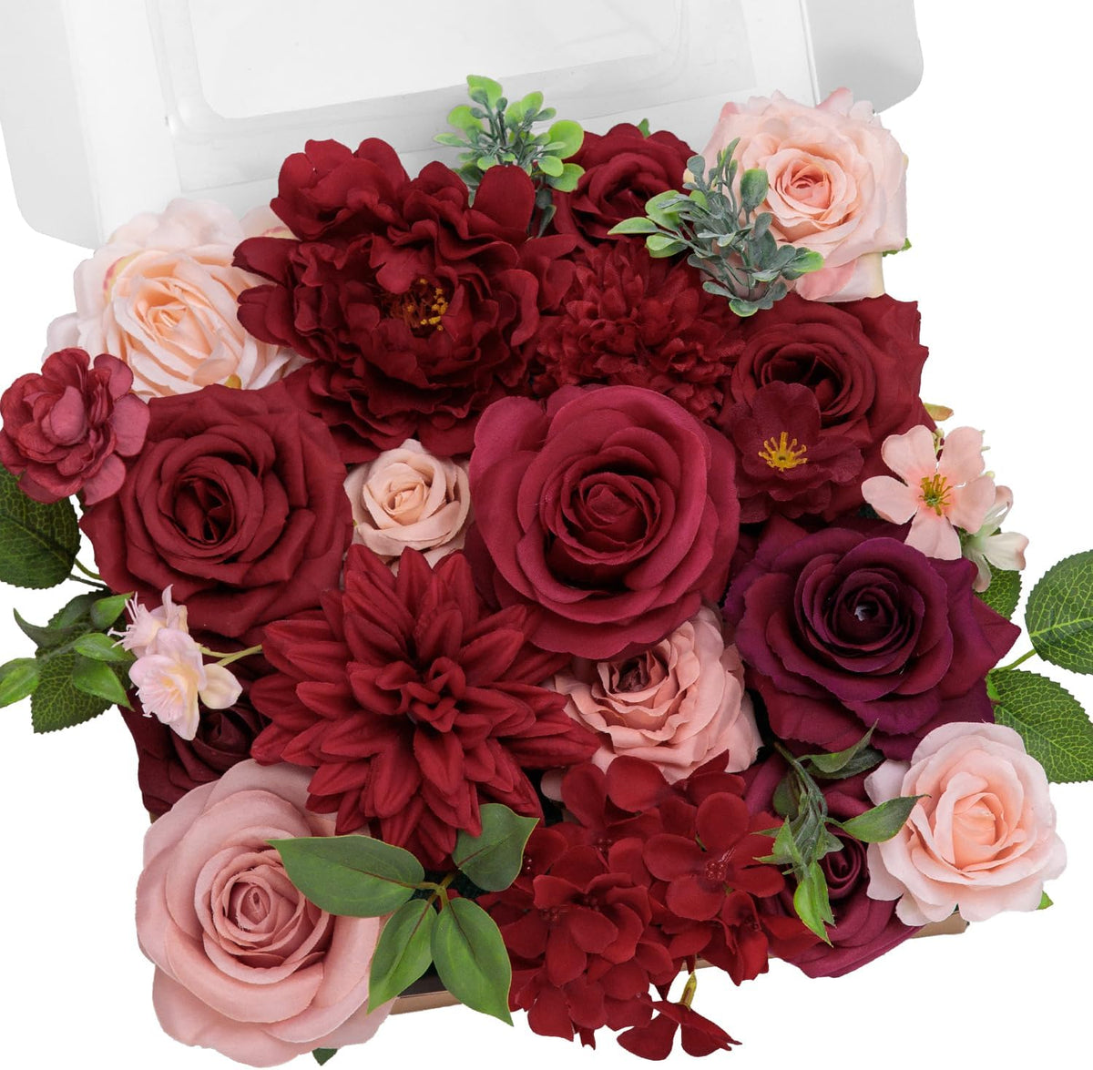 Rustic Artificial Multi Flower Mixed Indoor Decor Selection
