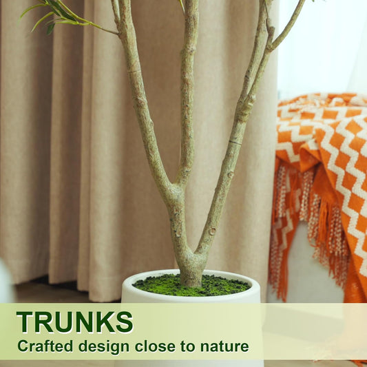 Seasonal Artificial Olive Silk Plant Home Decor Selection