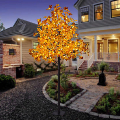 Botanical Artificial Illuminated Maple Led Home Decor Selection