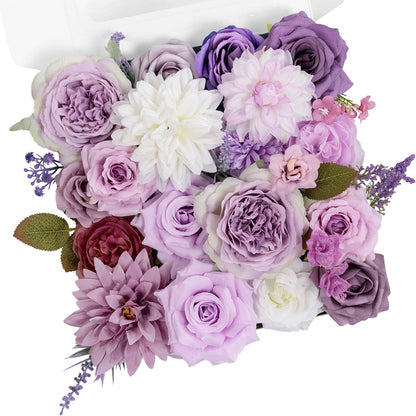 Rustic Artificial Multi Flower Mixed Indoor Decor Selection