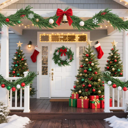 Sophisticated Artificial Norfolk Pine Garland Holiday Decor Display