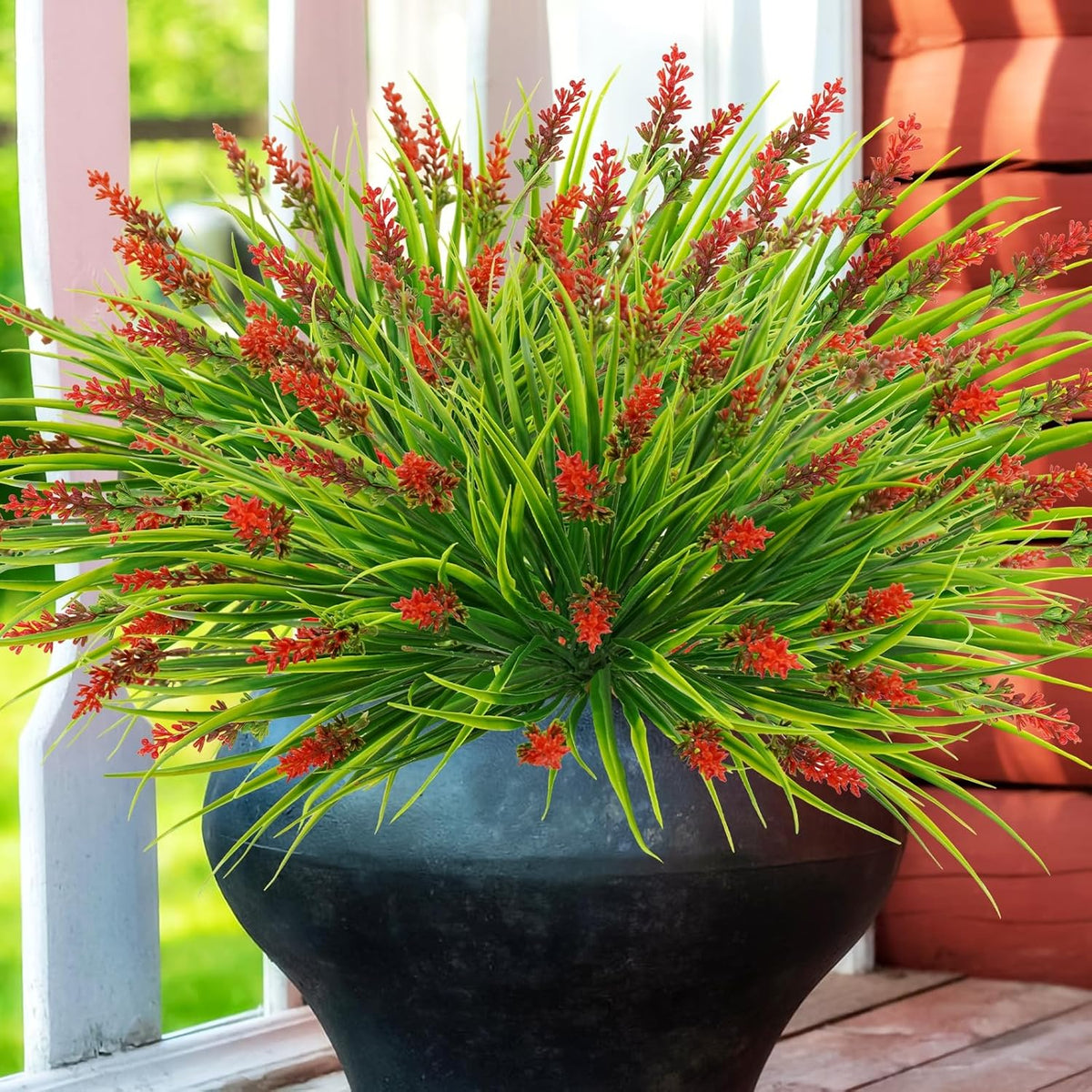 Stylish Bundles Artificial Lavender Resistant Outdoor Decor Selection