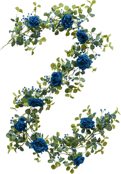 Artificial Eucalyptus Floral Garland Spring Home Decor