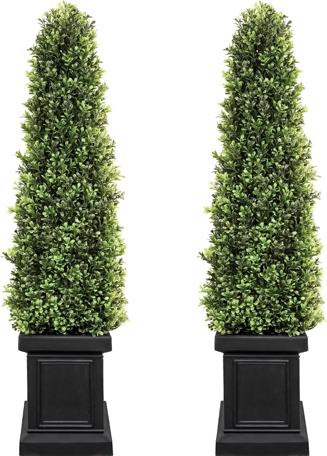 Elegant Boxwood Topiary Tall Topiaries Outdoor Decor Series