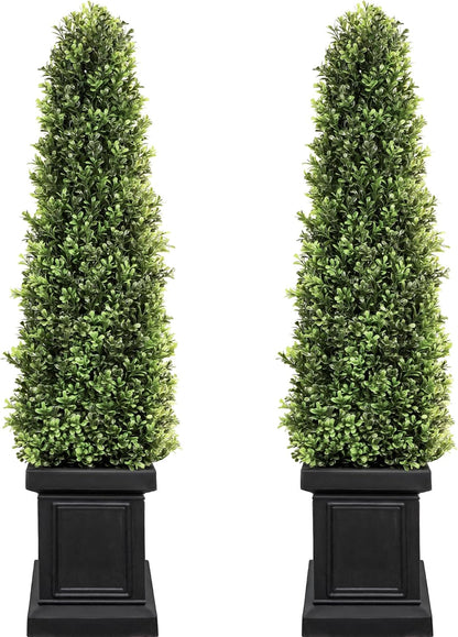 Elegant Boxwood Topiary Tall Topiaries Outdoor Decor Series
