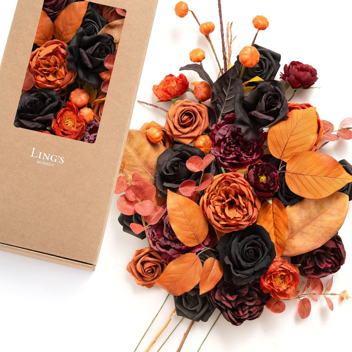 Refined Teal Burnt Orange Silk Home Decor Bundle
