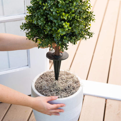 Modern Artificial Boxwood Greenery Dried Indoor Decor Series