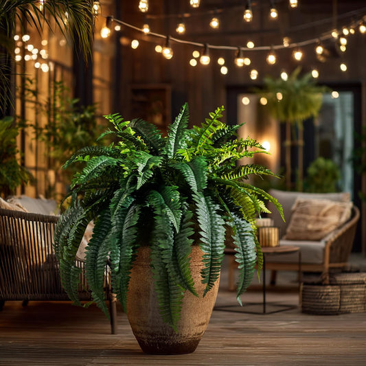 Charming Artificial Fern Greenery Dried Indoor Decor Collection