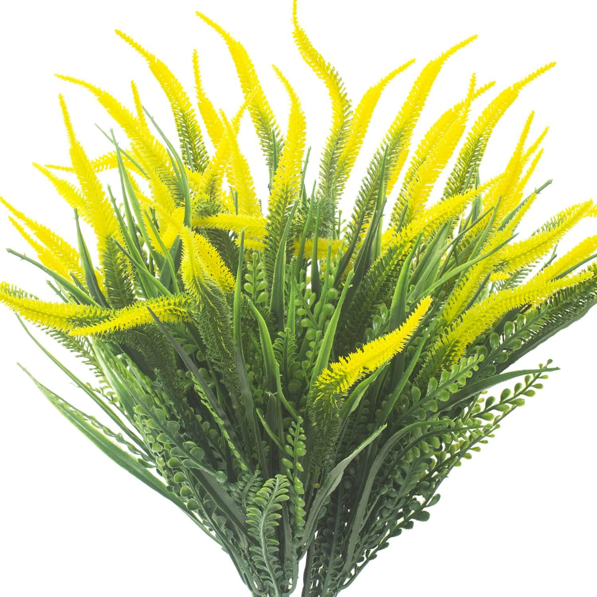 Lifelike Artificial Flowers Outdoor UV Resistant, 20-Pack Weatherproof Fade-Resistant Fake Hanging Plants for Garden Porch Decor - Realistic Mixed Colors in Hanging Baskets (Outdoor Use Verified)