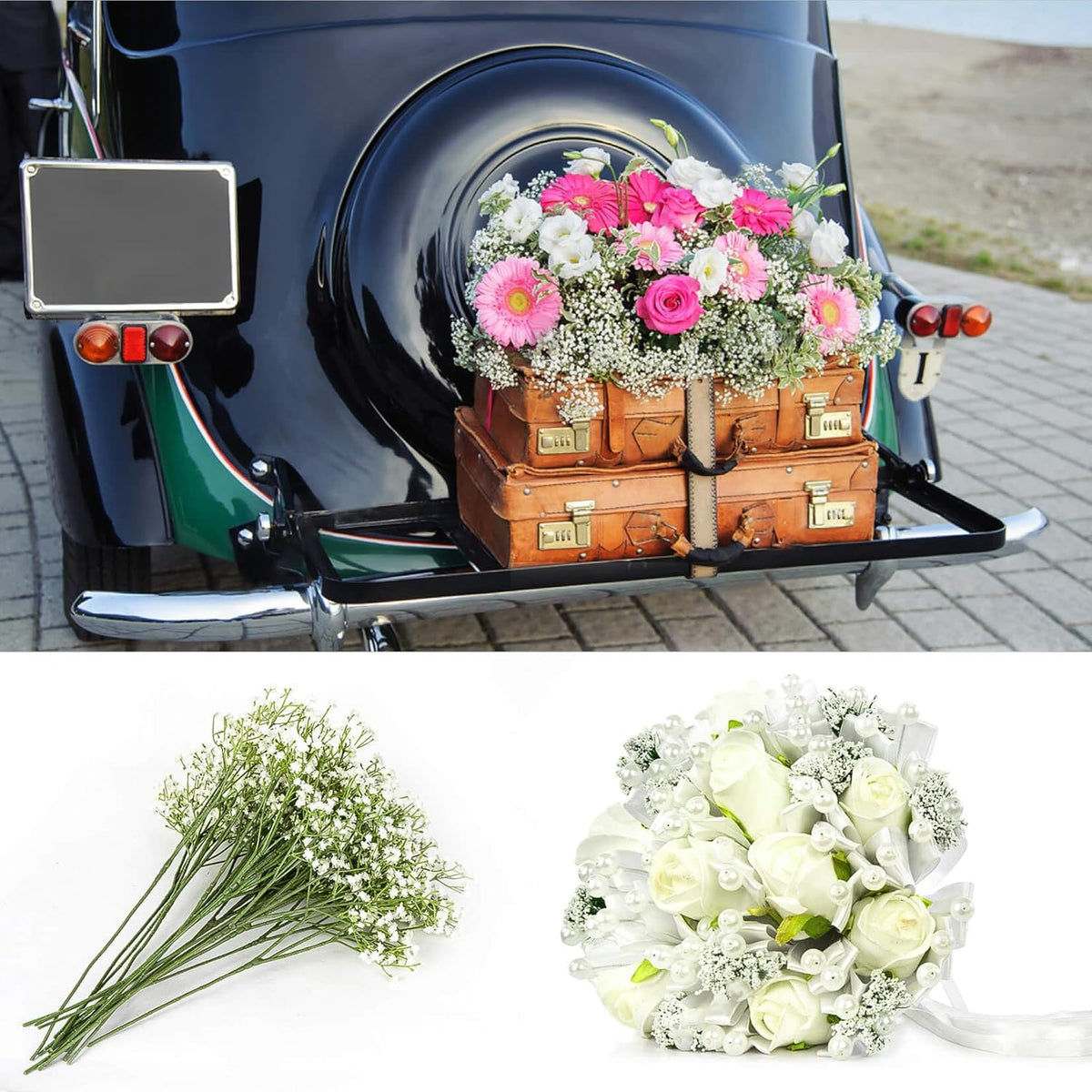 Decorative Artificial Gypsophila Baby Breath Indoor Decor Statement