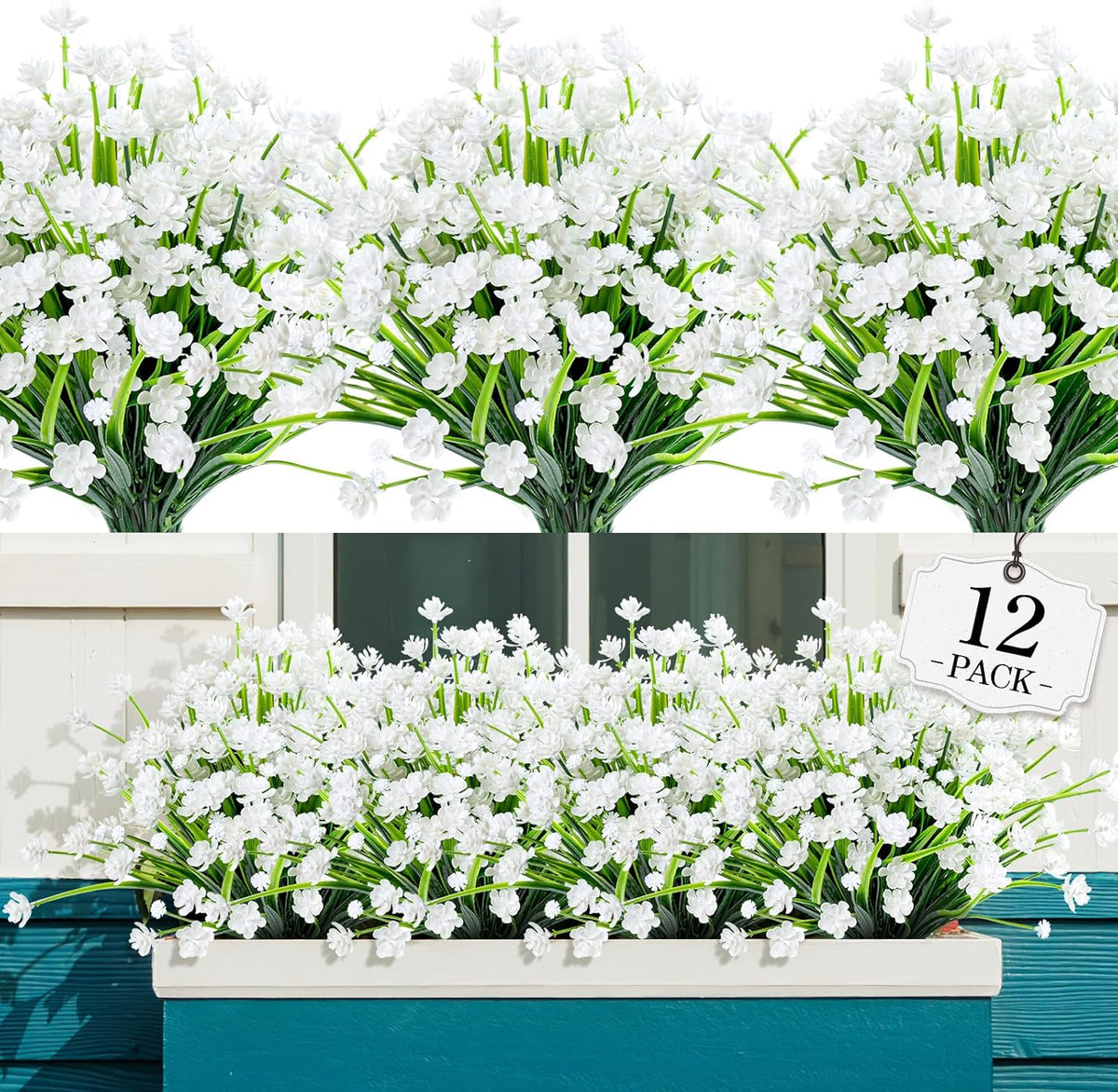 Artificial Faux Flowers Outdoor Garden Porch Home Decor