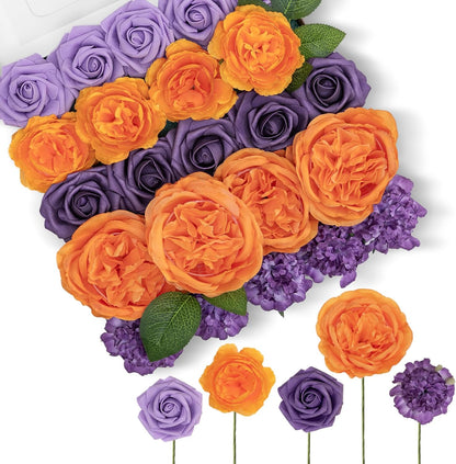 Rustic Artificial Multi Flower Mixed Indoor Decor Selection