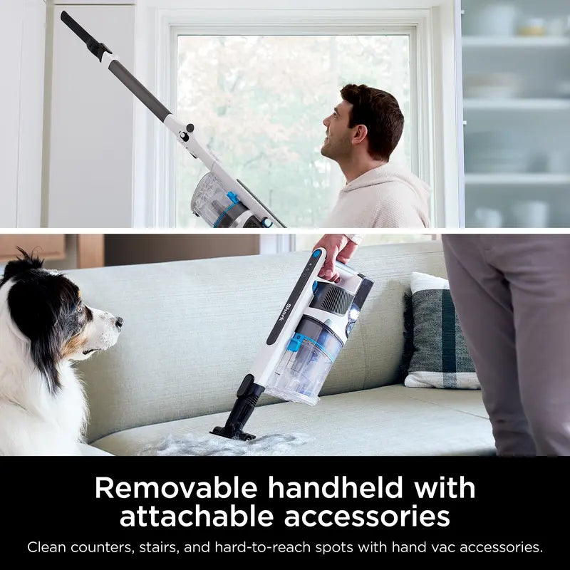 Cordless Stick Vacuum with Multi-Surface Cleaning and Flexible Wand Technology