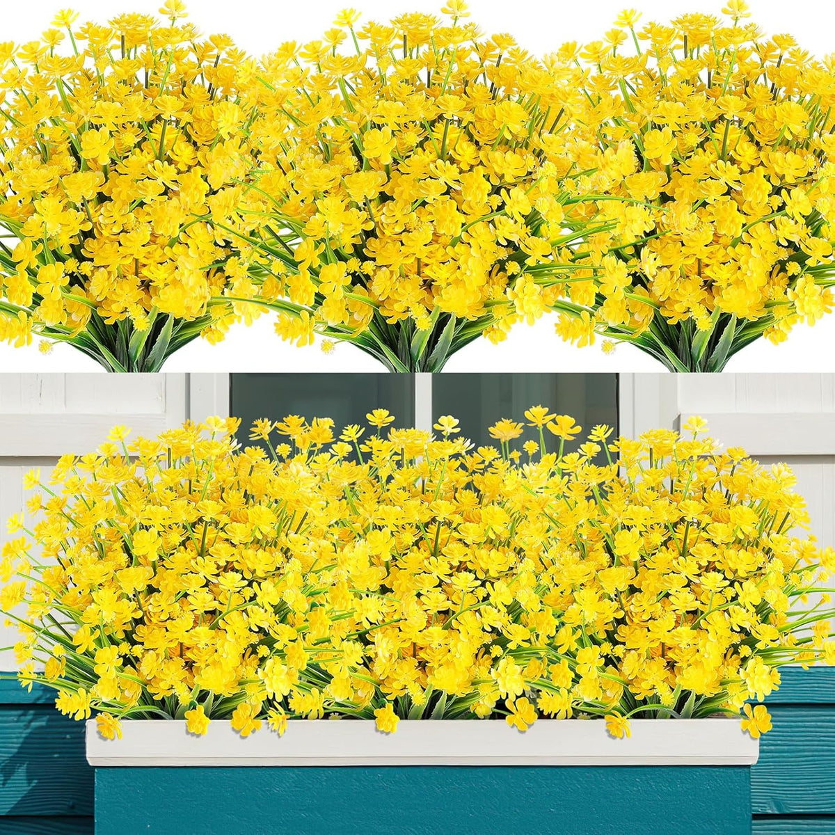 Artificial Faux Flowers Outdoor Garden Porch Home Decor
