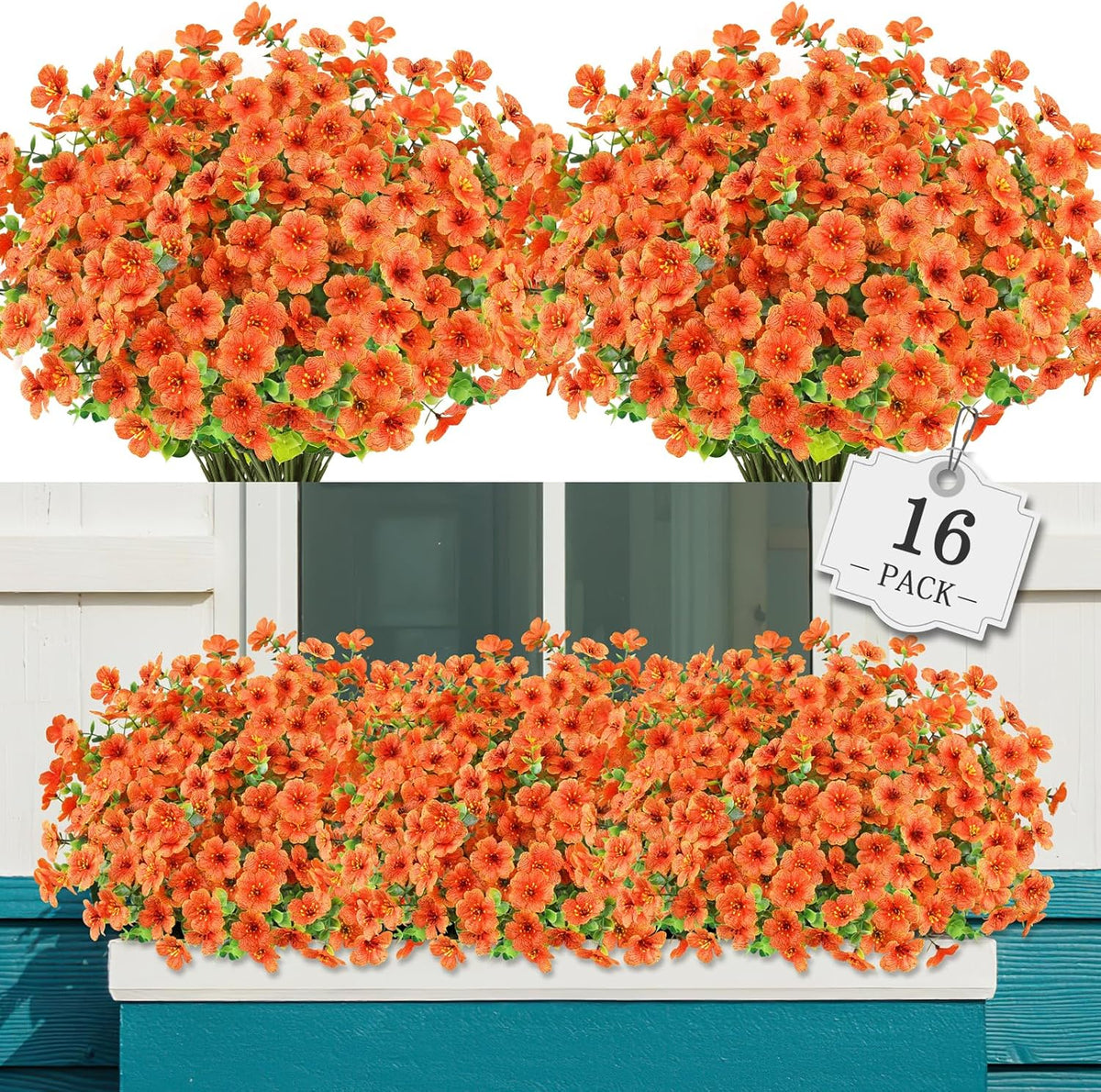 Artificial Faux Flowers Outdoor Garden Porch Home Decor