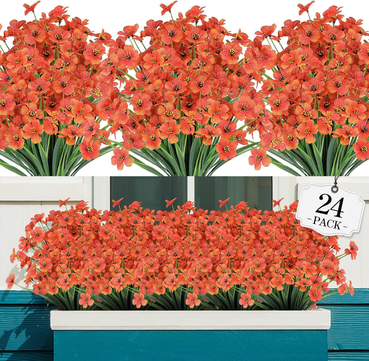 Artificial Faux Flowers Outdoor Garden Porch Home Decor