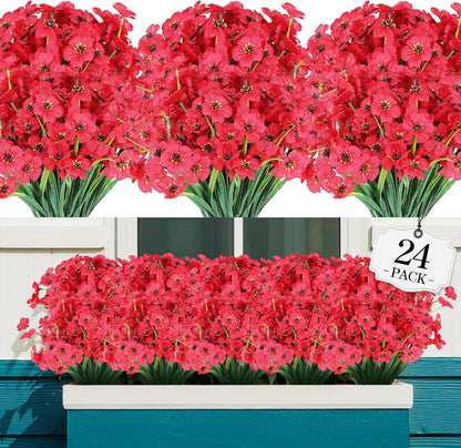 Artificial Faux Flowers Outdoor Garden Porch Home Decor