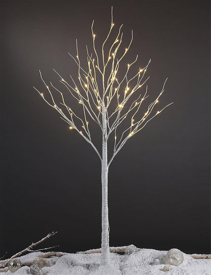 Modern Artificial Illuminated Birch Led Home Decor Collection