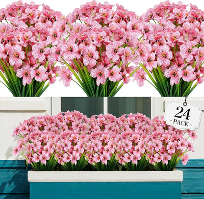 Artificial Faux Flowers Outdoor Garden Porch Home Decor