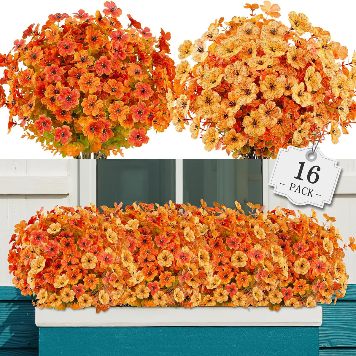 Artificial Faux Flowers Outdoor Garden Porch Home Decor