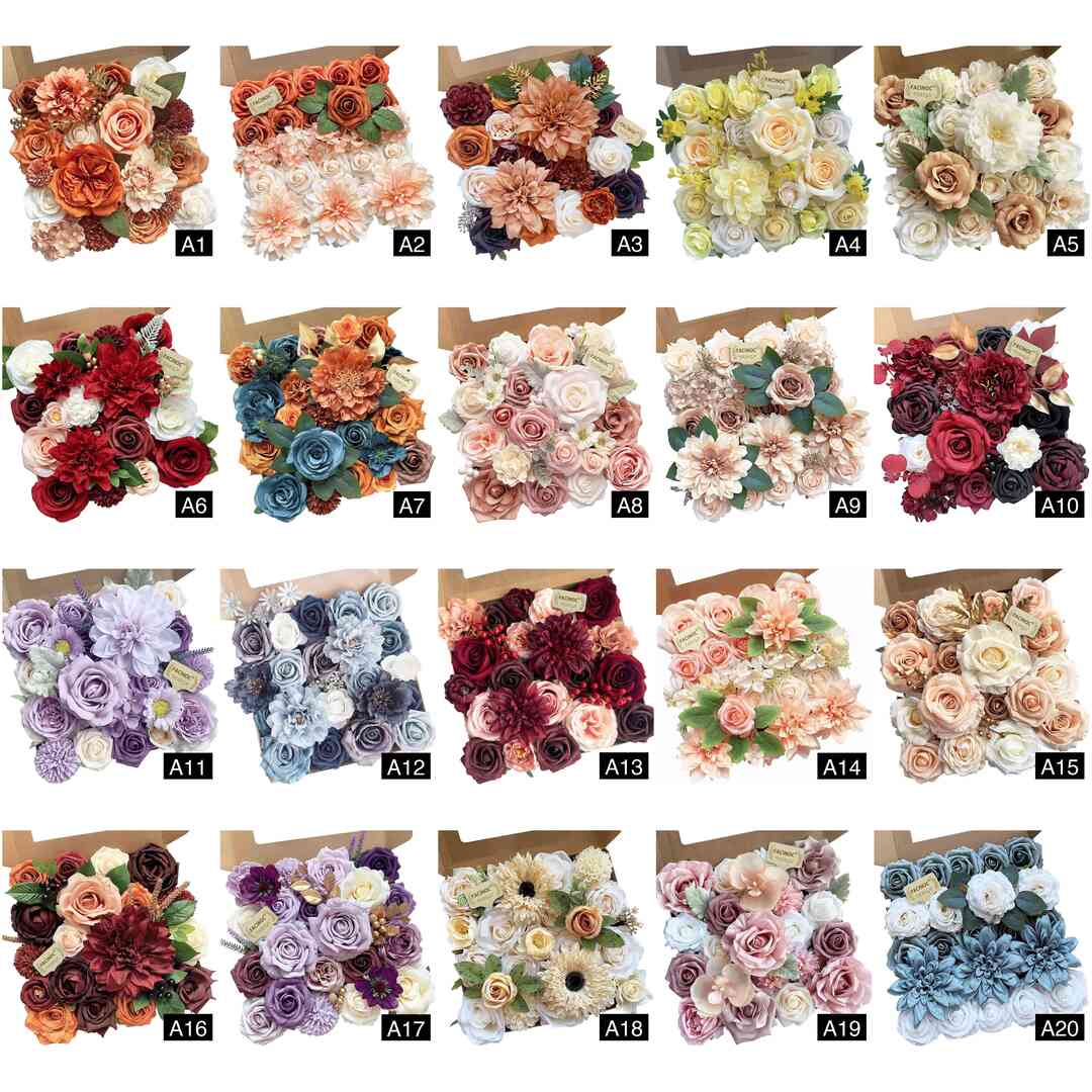 Sophisticated Pink Silk Peonies Roses Indoor Decor Kit