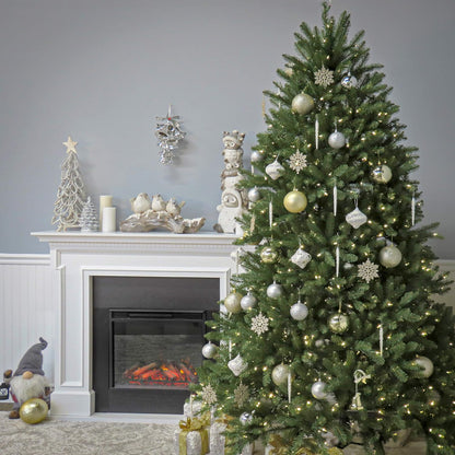 Serene Unlit Artificial Dunhill Fir Holiday Decor Accent