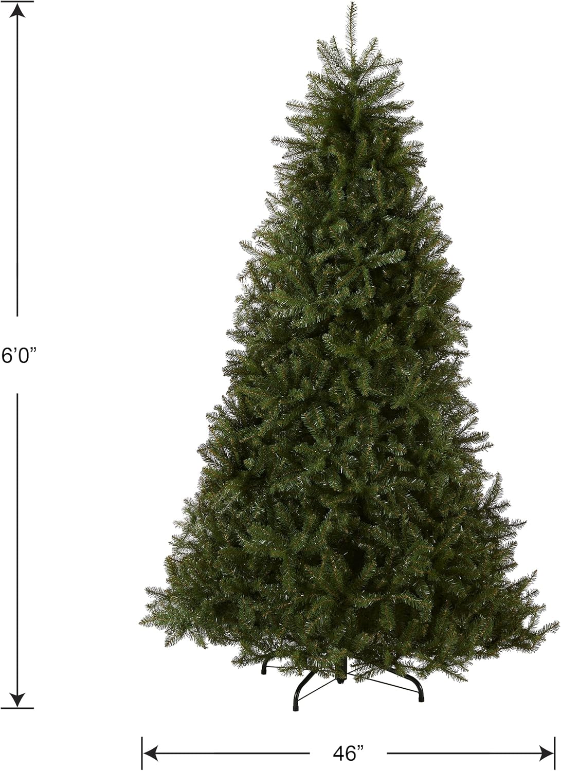 Serene Unlit Artificial Dunhill Fir Holiday Decor Accent
