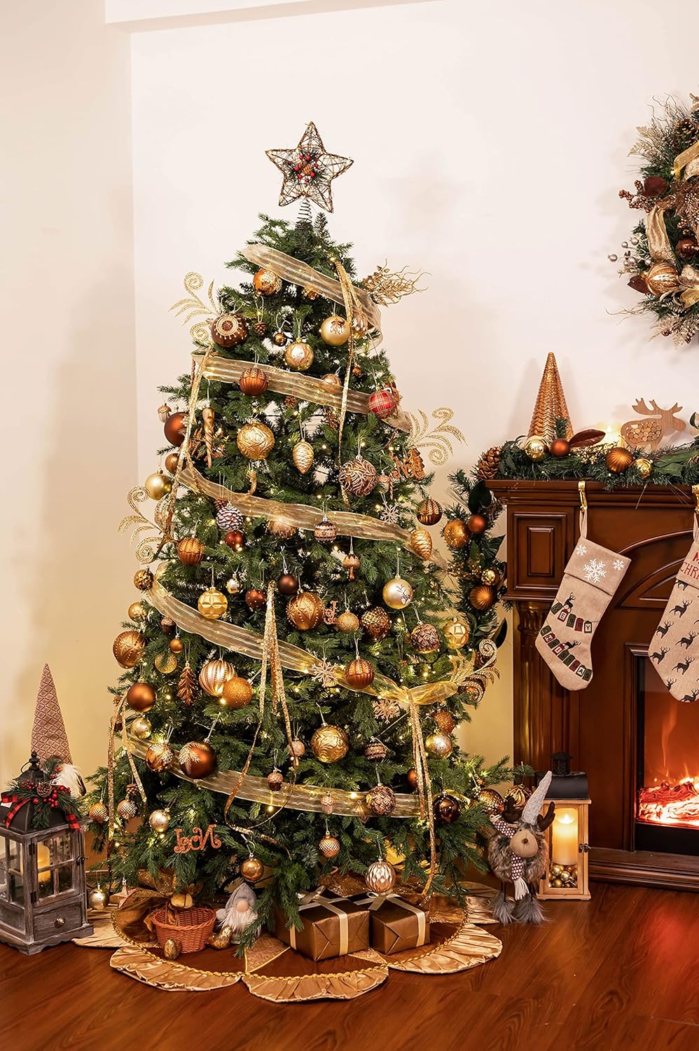 Festive Valery Madelyn Skirt Plush Holiday Decor Collection