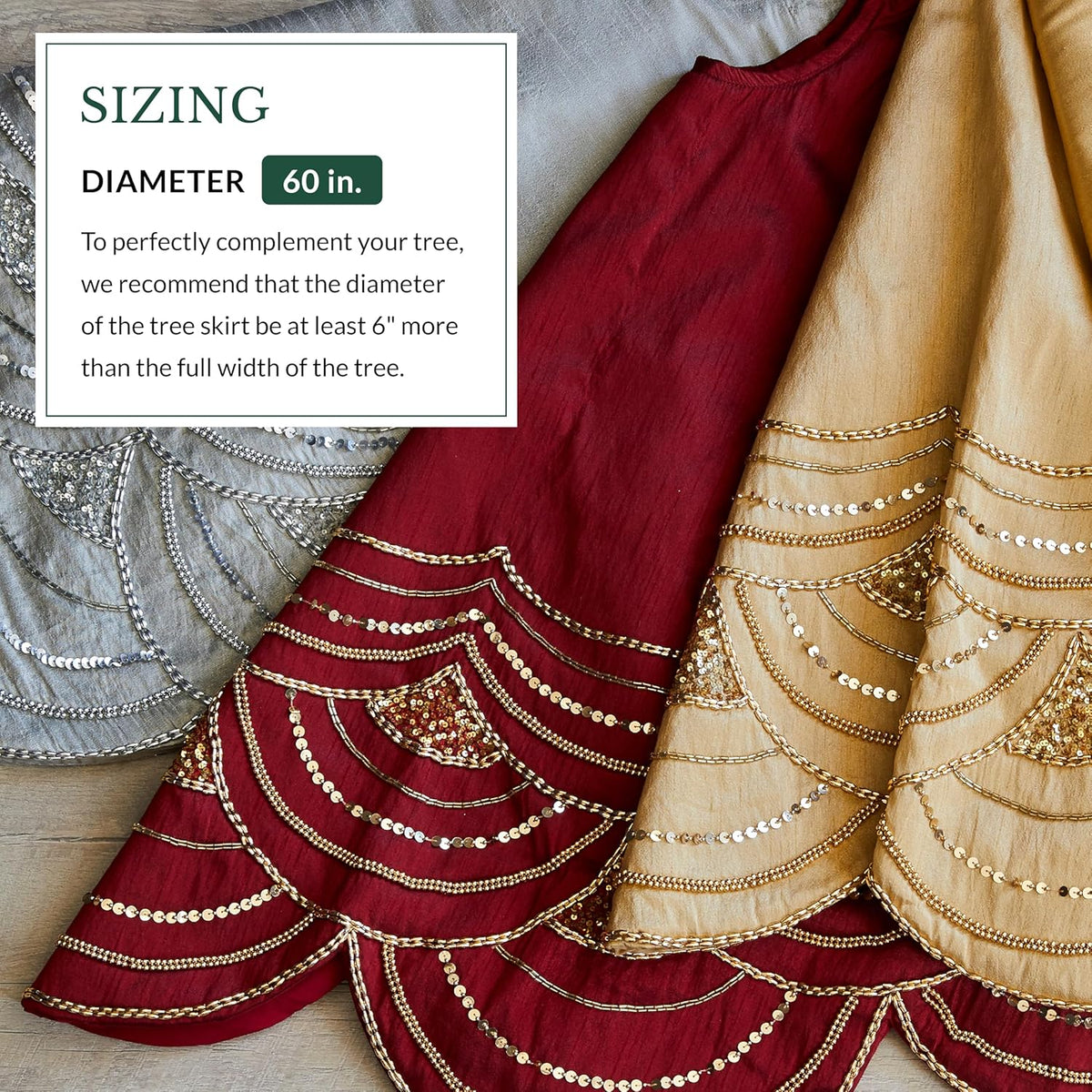 Deluxe Balsam Hill Elizabeth Beaded Holiday Decor Bundle