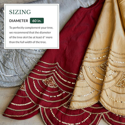 Deluxe Balsam Hill Elizabeth Beaded Holiday Decor Bundle