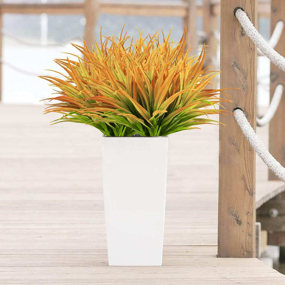 Rustic Artificial Grass Resistant Style Outdoor Decor Series