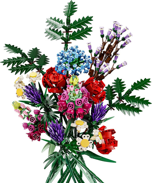 Deluxe Flower Bouquet Building Kit Home Decor Statement