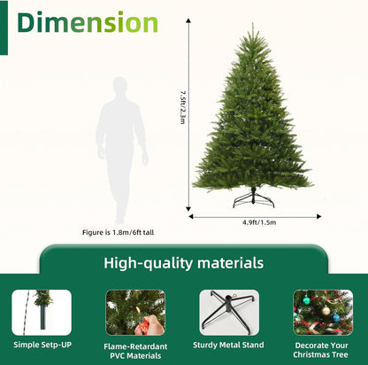 Charming Unlit Artificial Dunhill Fir Holiday Decor Arrangement