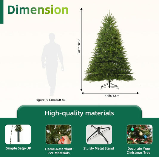 Charming Unlit Artificial Dunhill Fir Holiday Decor Arrangement