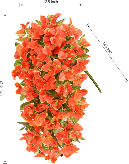 Elegant Artificial Bougainvillea Silk Blooms Indoor Decor Assortment