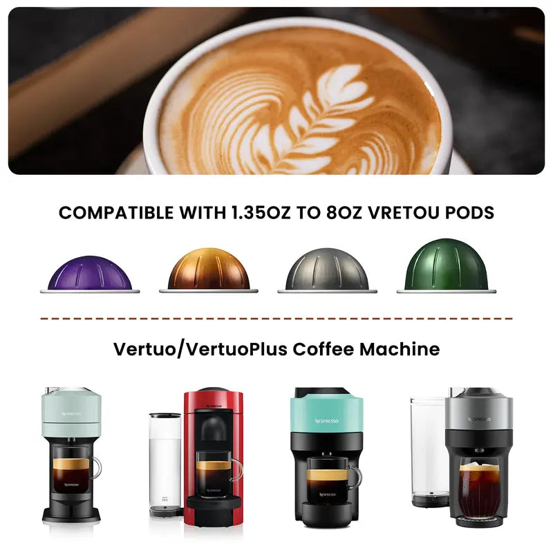 Reusable Aluminum Double Pods Kit for Coffee Machines - Capsule Filling Funnel, Tamper, and 52 Foil Seals