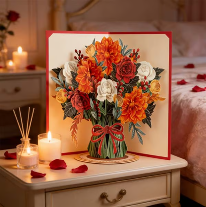Artisan Forever Blooming Flower Roses Indoor Decor Display