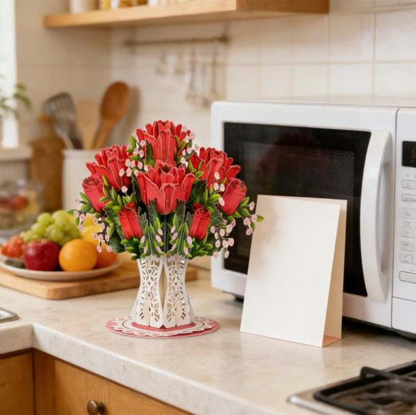 Artisan Forever Blooming Flower Roses Indoor Decor Display