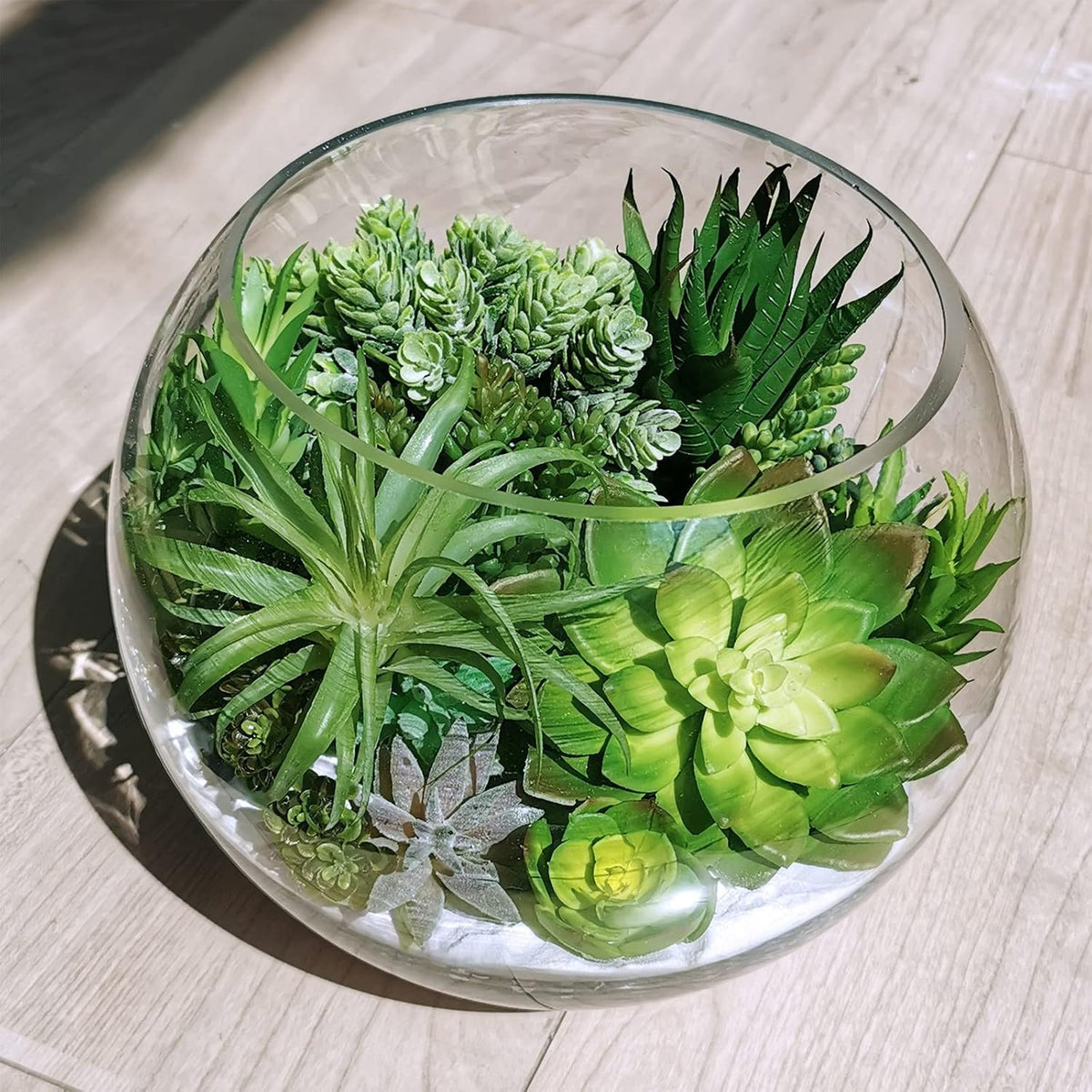 Winlyn 19 Pcs Assorted Artificial Succulents Plants Unpotted Small Green Hanging Succulent Aloe Fake Cacti Succulents Bulk for Succulent Garden Centerpiece Wreath Arrangement Indoor Outdoor Home Decor