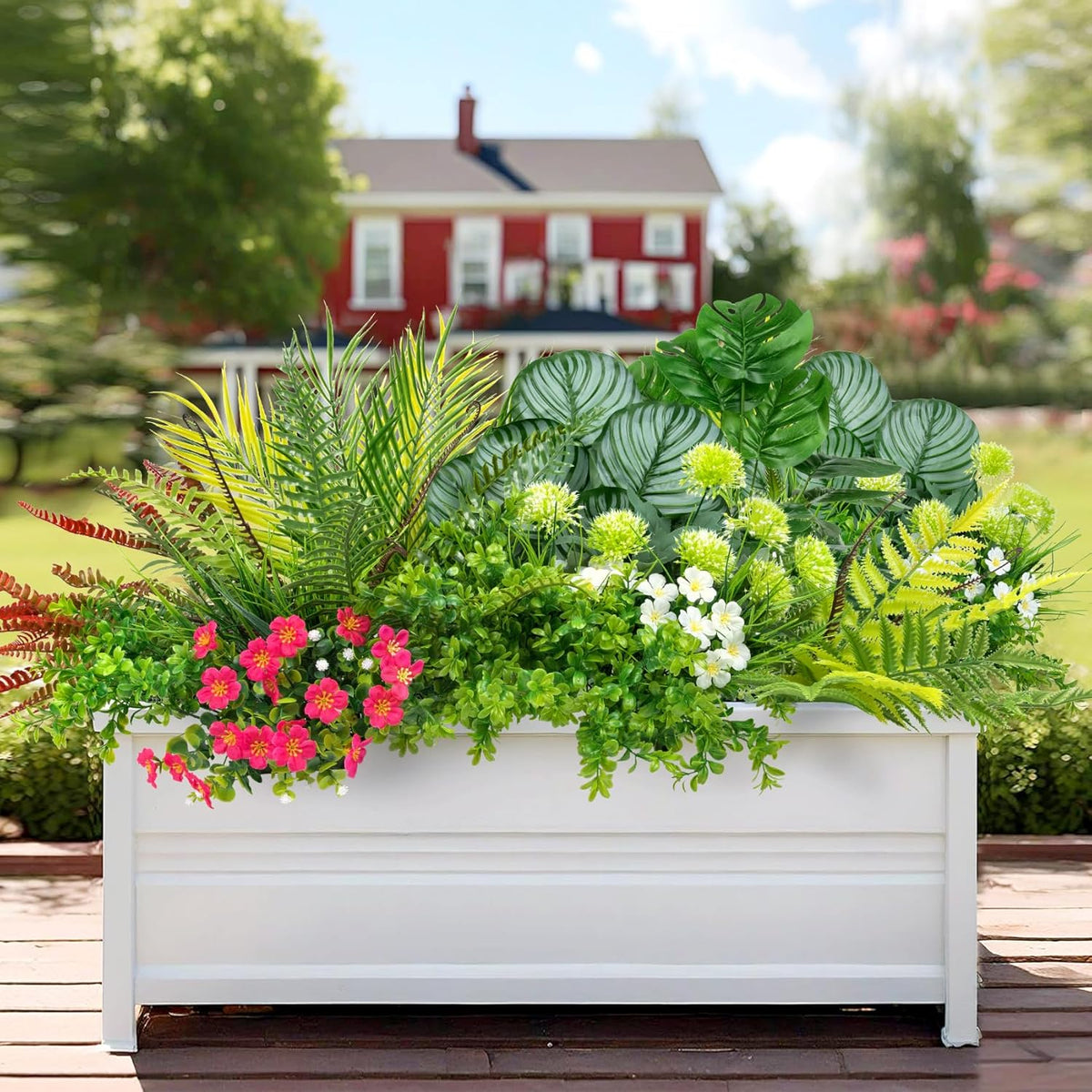 Charming Artificial Resistant UV Home Outdoor Decor Statement