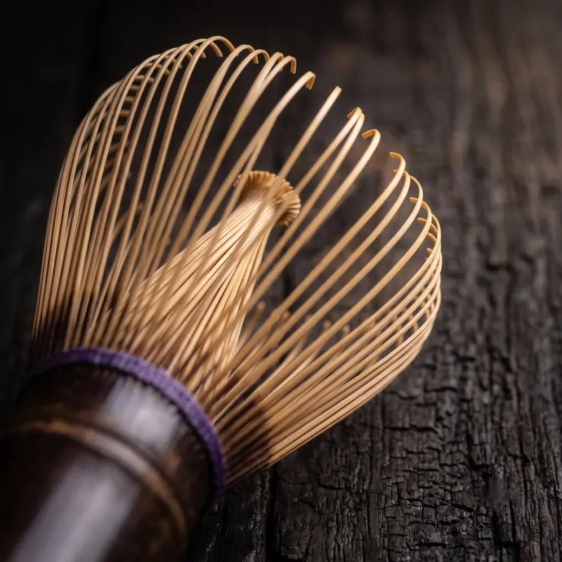 Premium Handmade Bamboo Matcha Whisk Chasen - Authentic Japanese Ceremonial Tea Tool for Perfect Foam