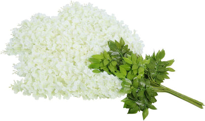 Botanical White Wisteria Vine Garlands Home Decor Arrangement