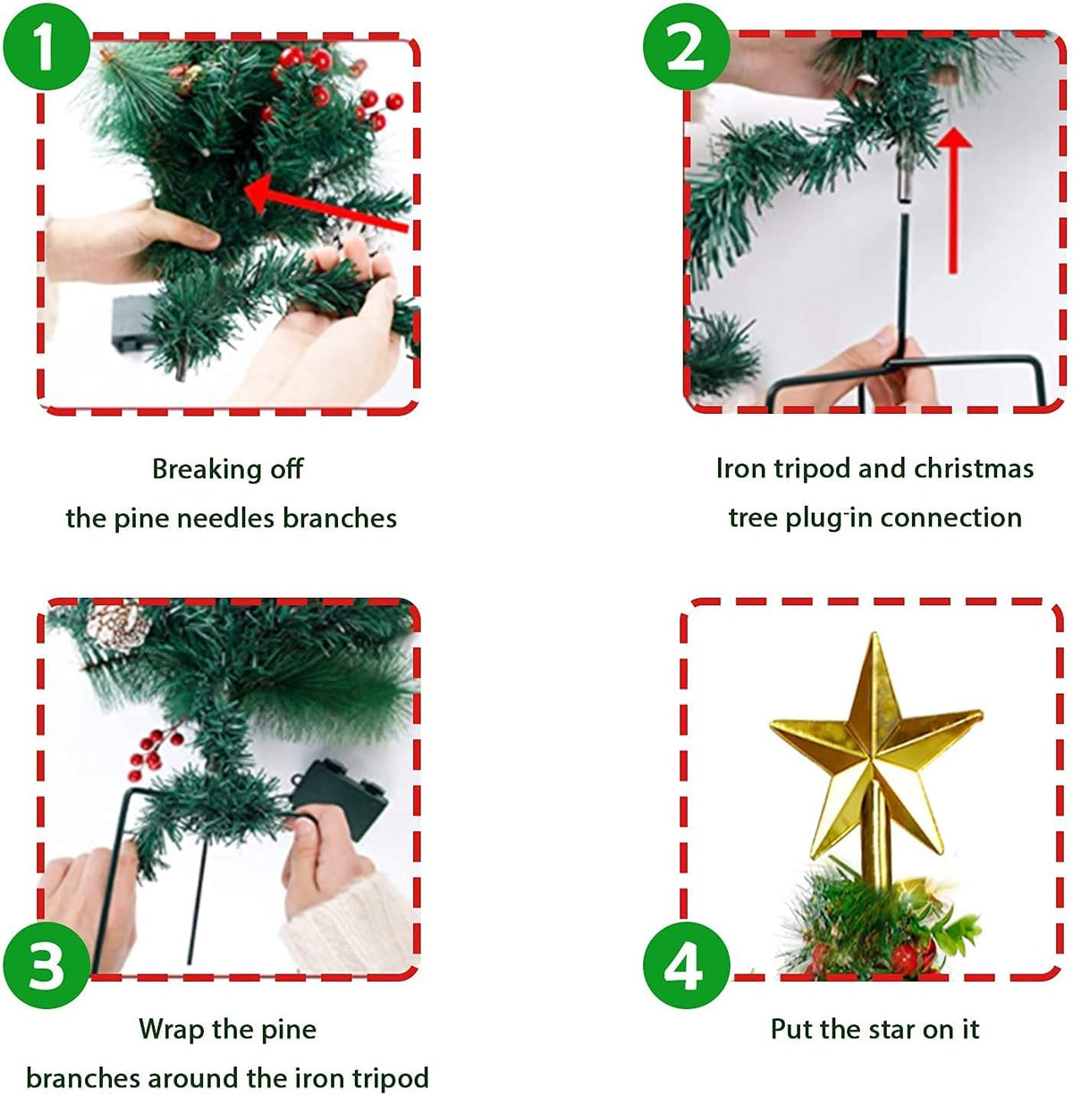 Stylish Pre Lit Decoration Pathway Outdoor Decor Display