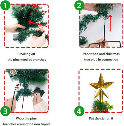 Stylish Pre Lit Decoration Pathway Outdoor Decor Display